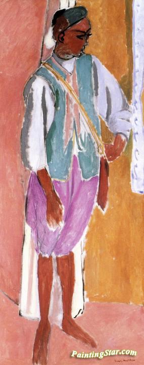 The Moroccan Amido Artwork by Henri Matisse
