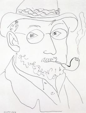 Self-Portrait Artwork by Henri Matisse