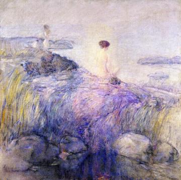 Maids in the Mist Artwork by Frederick Childe Hassam