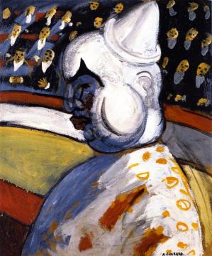 The Clown Artwork by Auguste Chabaud