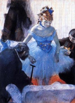 Dancer's Dressing Room Artwork by Edgar Degas