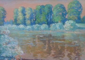 Arm of Seina Artwork by Václav Radimský