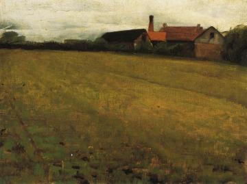 Landscape With Farm Building Artwork by Cecilia Beaux