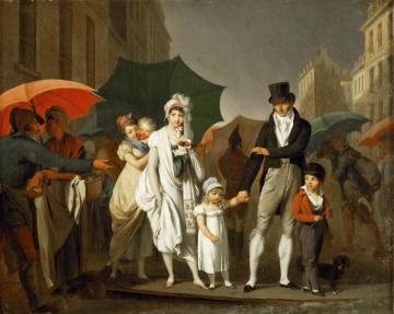 Passer Payez Artwork by Louis Leopold Boilly