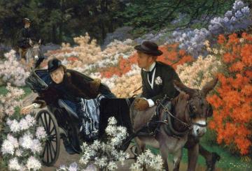 The Morning Ride Artwork by James Tissot
