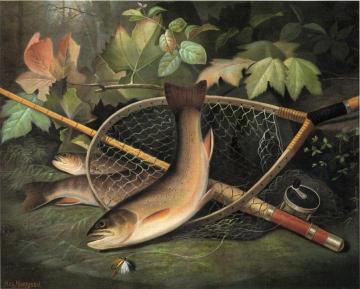 Trout Artwork by Hal Alexander Courtney Morrison