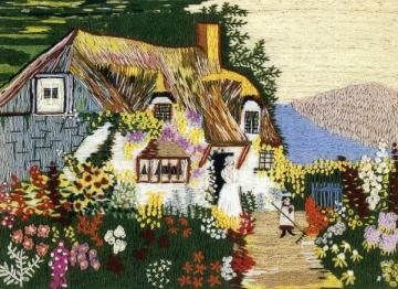 Cottage By The Sea Artwork by Anna Mary Robertson Grandma Moses
