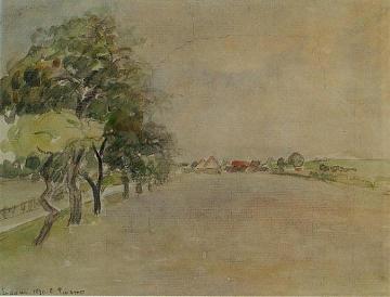 Eragny Artwork by Camille Pissarro