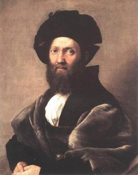 Portrait of Baldassare Castiglione Artwork by Raphael