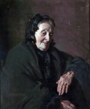 Old Lady McArdle Artwork by William Charles Penn