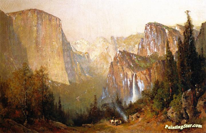Yosemite Valley Artwork by Thomas Hill