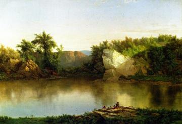 Landscape with Figures Artwork by William Mason Brown