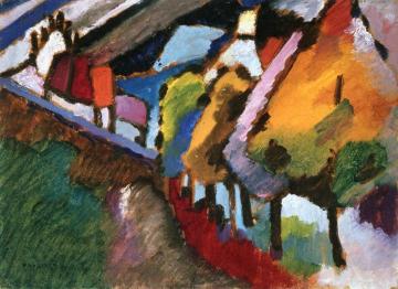 Murnau - Castle And Church Artwork by Wassily Kandinsky
