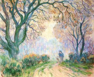 Symbolic figure in the Forest Artwork by Claude-Emil Schuffenecker