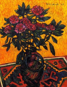 Peonies Artwork by Pierre Girieud