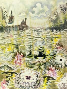 A Sea Of Queen Anne's Lace Artwork by Charles Burchfield