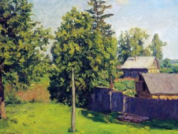 Lime Trees Artwork by Nikolai Krymov