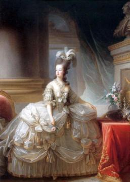 Marie Antoinette Artwork by Elisabeth Vigee Le Brun