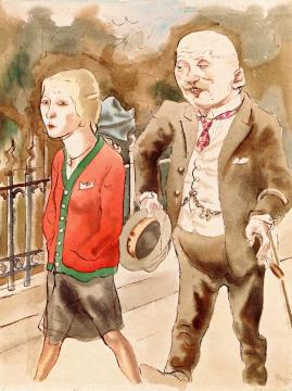 The Beginning of Spring Artwork by George Grosz