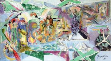 The Conquest of the Air Artwork by Jacques Villon