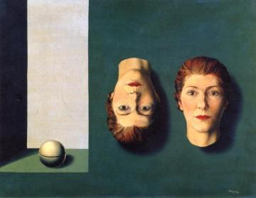 La Double Réalité Artwork by Rene Magritte