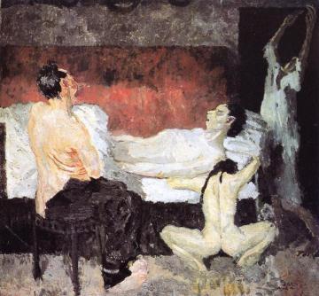 Large Death Scene Artwork by Max Beckmann