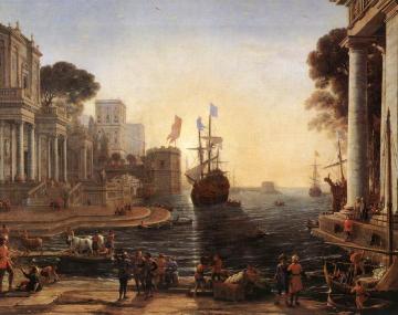 Ulysses Returns Chryseis to her Father Artwork by Claude Lorrain