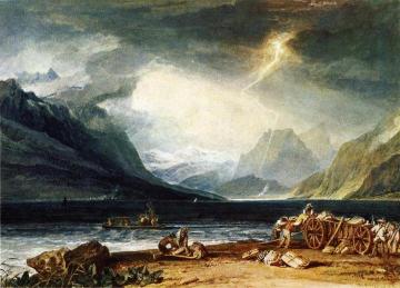 The Lake of Thun, Switzerland Artwork by Joseph Mallord William Turner