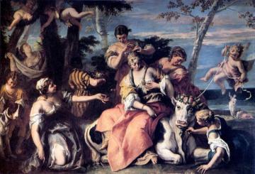 Rape of Europa Artwork by Sebastiano Ricci