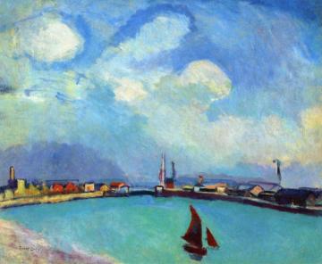 The Port Artwork by Raoul Dufy