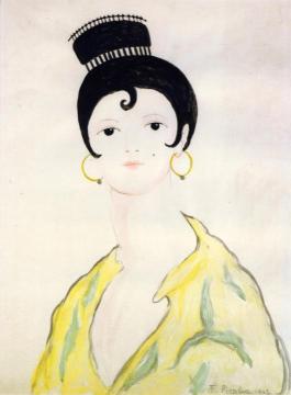 Spanish Woman Artwork by Francis Picabia