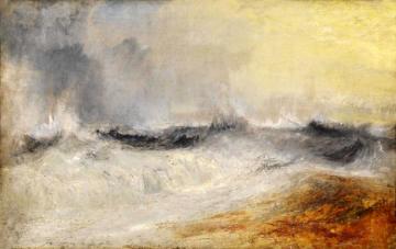Waves Breaking Against The Wind Artwork by Joseph Mallord William Turner