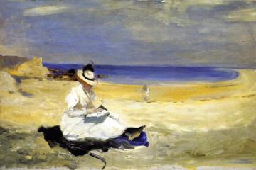 The Shore At Dornoch Artwork by Charles Conder