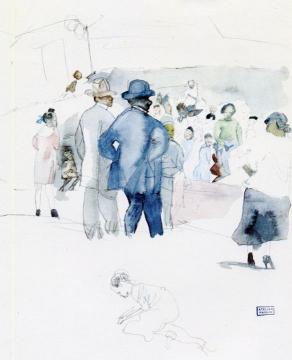 Harlem Artwork by Jules Pascin