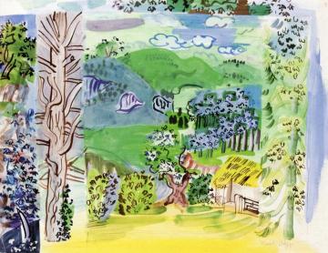 Landscape Artwork by Raoul Dufy