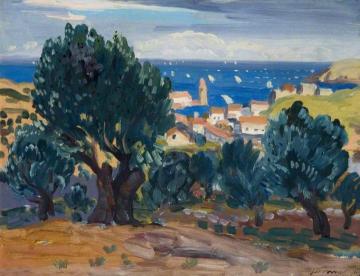Olives At Collioure Artwork by James Dickson Innes