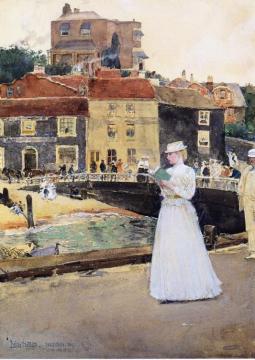 Bleak House, Broadstairs Artwork by Frederick Childe Hassam