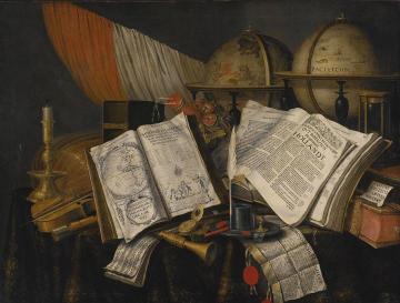 Vanitas Still-Life Artwork by Edwart Collier