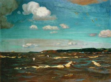 The Kama River Artwork by Arkady Rylov