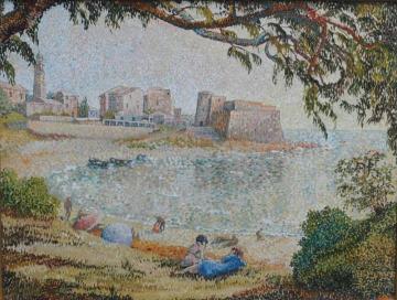 At the Shore Artwork by Yvonne Canu