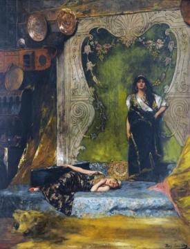 Afternoon Langour Artwork by Benjamin Constant