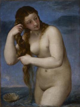 Venus Anadyomene Artwork by Titian