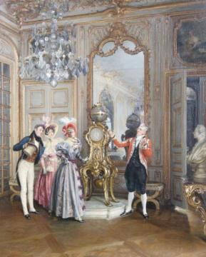 Clock Room, Versailles Artwork by Paul Schaan