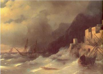 Tempest Artwork by Ivan Constantinovich Aivazovsky