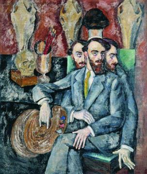 Portrait of Painter A.I. Milman Artwork by Ilya Mashkov