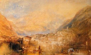 Brunnen, from the Lake of Lucerne Artwork by Joseph Mallord William Turner