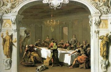 Last Supper Artwork by Sebastiano Ricci