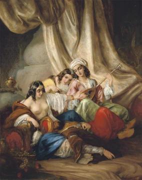 Musical Enchantment Artwork by Julius Victor Berger