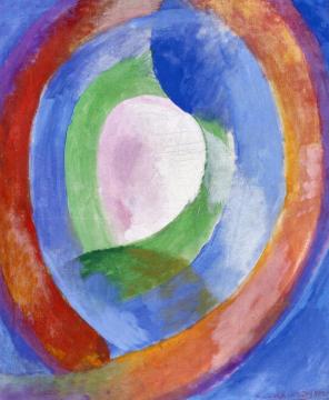 Circular Forms, Moon No. 1 Artwork by Robert Delaunay
