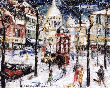 Montmartre Artwork by Lucien Genin